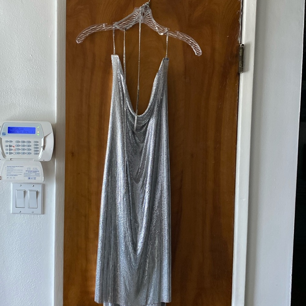 Metal use once dress